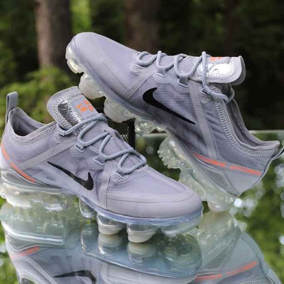 Nike Air VaporMax 2019 Wolf Grey Size 5Y - Picture 10 of 13